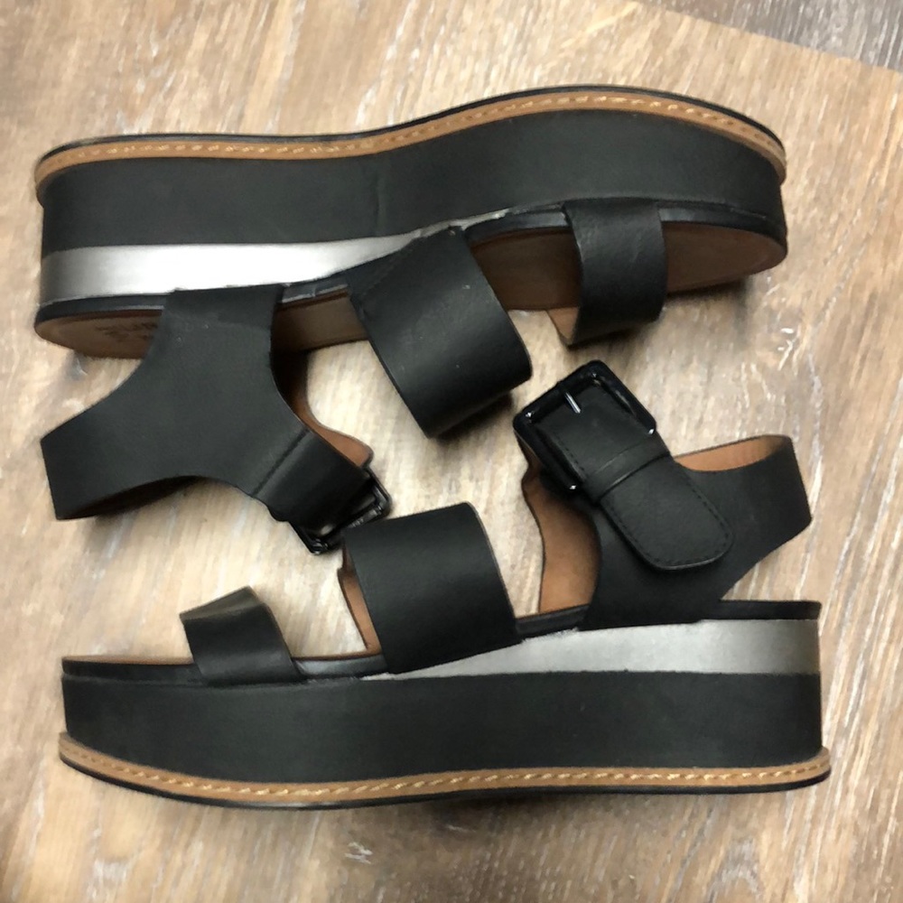 Black Strappy Sandals